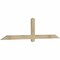 Ekena Millwork Eugene Rough Sawn Timber Gable Bracket, Douglas Fir, 84"W x 21"H x 2"D x 4"F, 6/12 Pitch GBW084X21X0204EUG00RDF - alternate 4